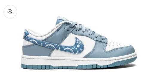Nike Dunk Low "Blue Paisley" Sneakers